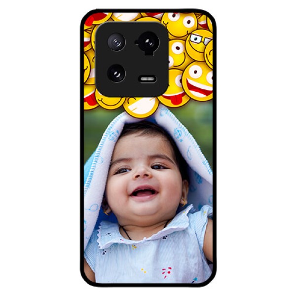 Xiaomi 13 Pro 5G Custom Glass Mobile Case - with Smiley Emoji Design