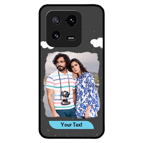 Xiaomi 13 Pro 5G Custom Glass Phone Case - Splashes with love doodles Design Xiaomi 13 Pro 5G Custom Glass Phone Case - Splashes with love doodles Design