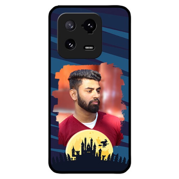 Xiaomi 13 Pro 5G Photo Printing on Glass Case - Halloween Witch Design