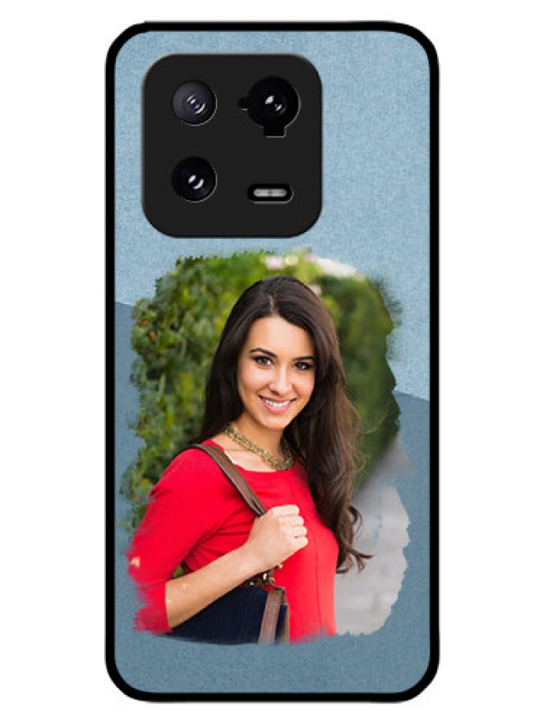 Custom Xiaomi 13 Pro 5G Custom Glass Mobile Case - Grunge Line Art Design