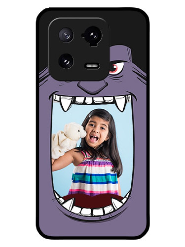 Custom Xiaomi 13 Pro 5G Custom Glass Phone Case - Angry Monster Design
