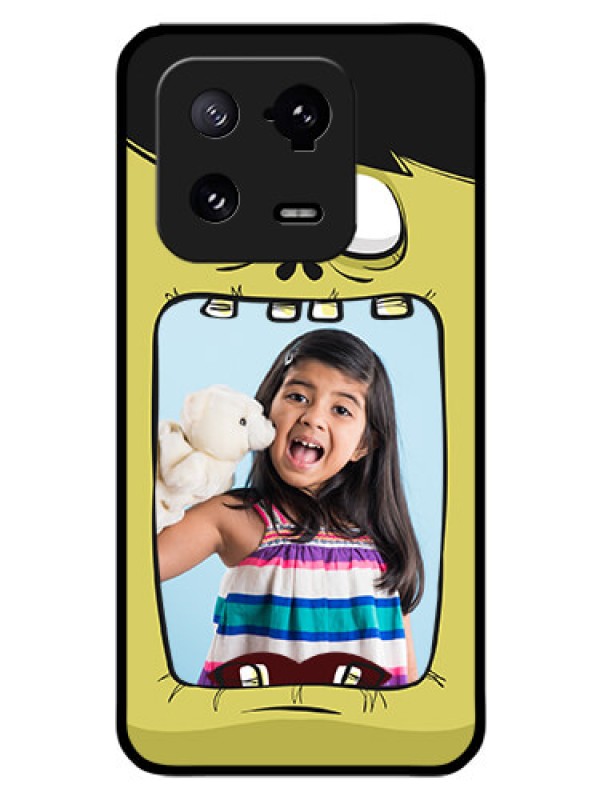 Custom Xiaomi 13 Pro 5G Personalized Glass Phone Case - Cartoon monster back case Design