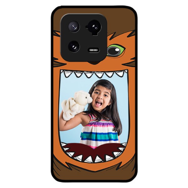 Xiaomi 13 Pro 5G Photo Printing on Glass Case - Owl Monster Back Case Design Xiaomi 13 Pro 5G Photo Printing on Glass Case - Owl Monster Back Case Design