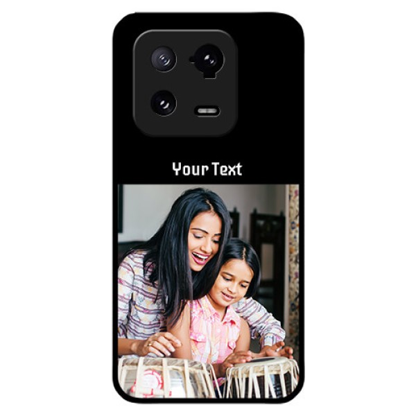 Xiaomi 13 Pro 5G Photo with Name on Glass Phone Case