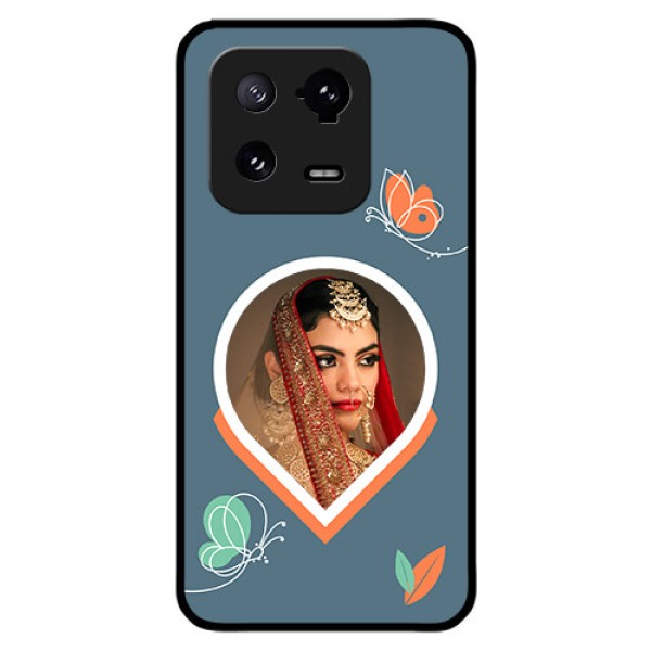 Xiaomi 13 Pro 5G Custom Glass Mobile Case - Droplet Butterflies Design Xiaomi 13 Pro 5G Custom Glass Mobile Case - Droplet Butterflies Design
