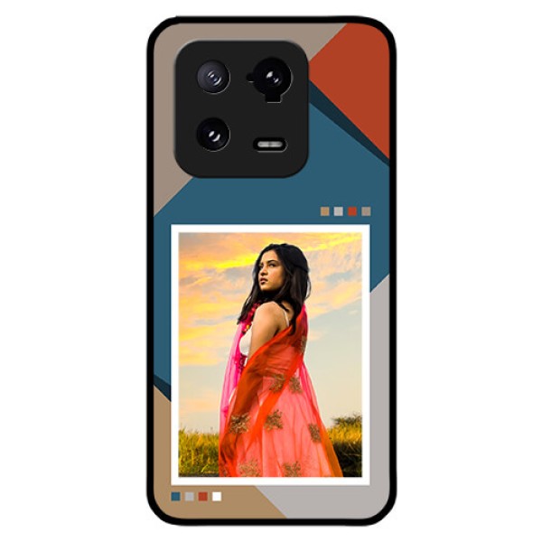 Xiaomi 13 Pro 5G Personalized Glass Phone Case - Retro color pallet Design Xiaomi 13 Pro 5G Personalized Glass Phone Case - Retro color pallet Design
