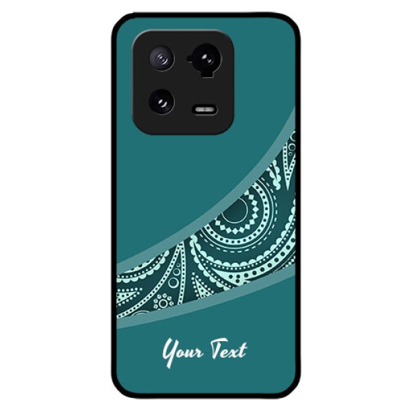 Xiaomi 13 Pro 5G Photo Printing on Glass Case - semi visible floral Design Xiaomi 13 Pro 5G Photo Printing on Glass Case - semi visible floral Design