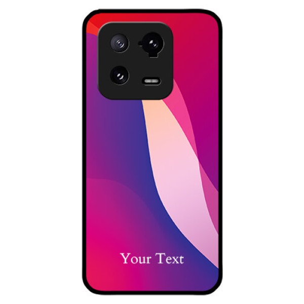 Xiaomi 13 Pro 5G Personalized Glass Phone Case - Digital abstract Overlap Design Xiaomi 13 Pro 5G Personalized Glass Phone Case - Digital abstract Overlap Design