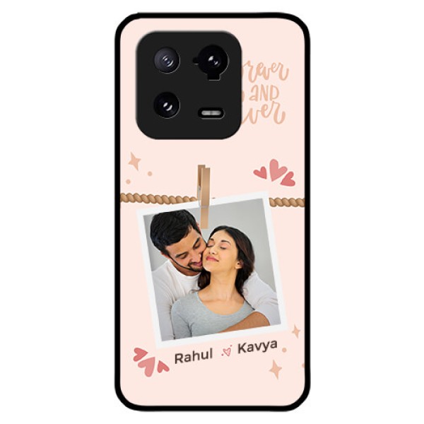 Xiaomi 13 Pro 5G Custom Glass Phone Case - Forever and ever love Design Xiaomi 13 Pro 5G Custom Glass Phone Case - Forever and ever love Design