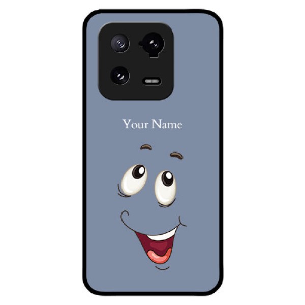 Xiaomi 13 Pro 5G Photo Printing on Glass Case - Laughing Cartoon Face Design