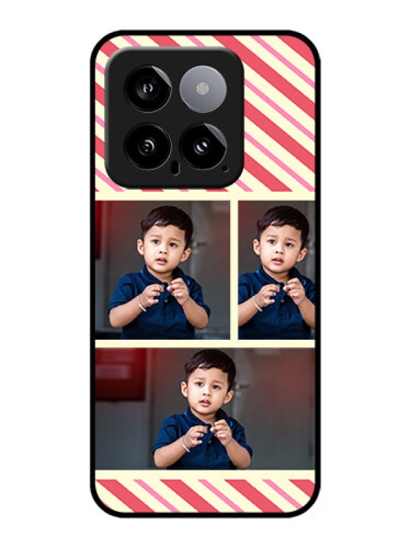 Custom Xiaomi 14 5G Custom Glass Phone Case - Picture Upload Mobile Case Design