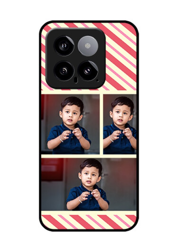 Xiaomi 14 5G Custom Glass Phone Case - Picture Upload Mobile Case Design