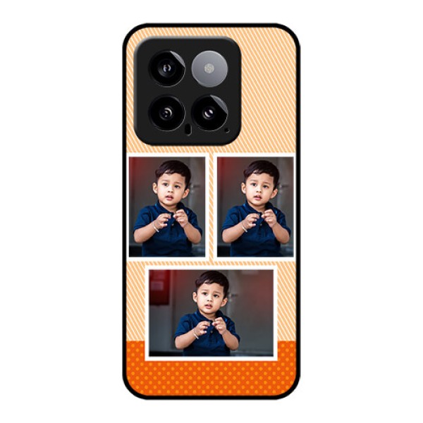 Xiaomi 14 5G Custom Glass Phone Case - Bulk Photos Upload Design Xiaomi 14 5G Custom Glass Phone Case - Bulk Photos Upload Design