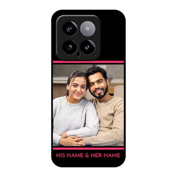 Xiaomi 14 5G Custom Glass Phone Case - With Add Text Design