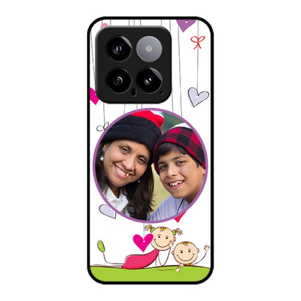 Xiaomi 14 5G Custom Glass Phone Case - Cute Kids Phone Case Design Xiaomi 14 5G Custom Glass Phone Case - Cute Kids Phone Case Design