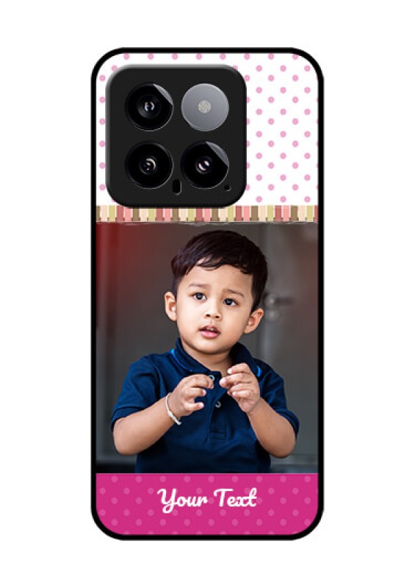 Xiaomi 14 5G Custom Glass Phone Case - Cute Girls Cover Design