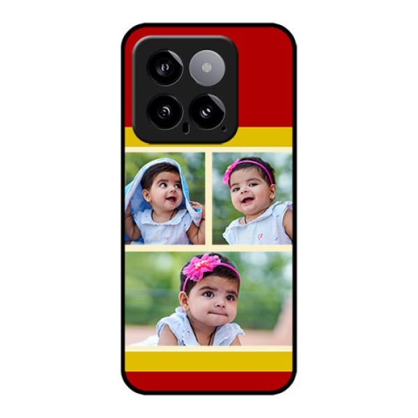 Xiaomi 14 5G Custom Glass Phone Case - Multiple Pic Upload Design Xiaomi 14 5G Custom Glass Phone Case - Multiple Pic Upload Design