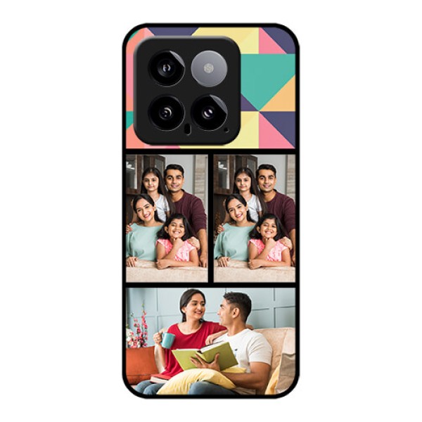 Xiaomi 14 5G Custom Glass Phone Case - Bulk Pic Upload Design
