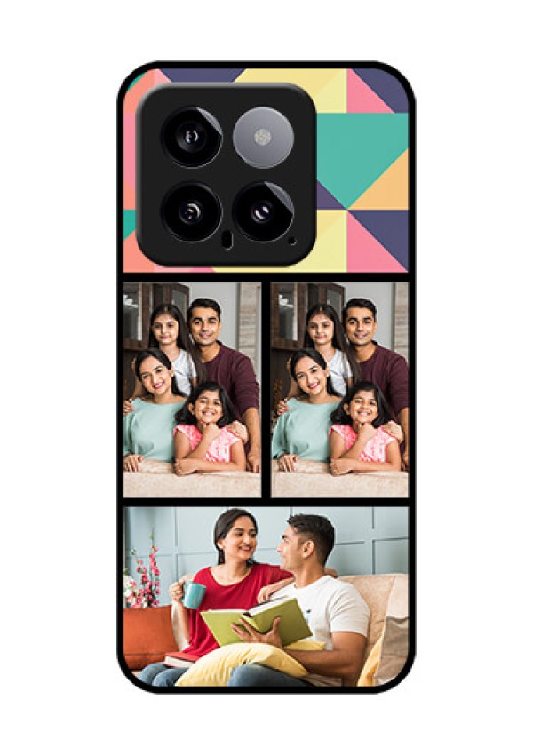 Xiaomi 14 5G Custom Glass Phone Case - Bulk Pic Upload Design