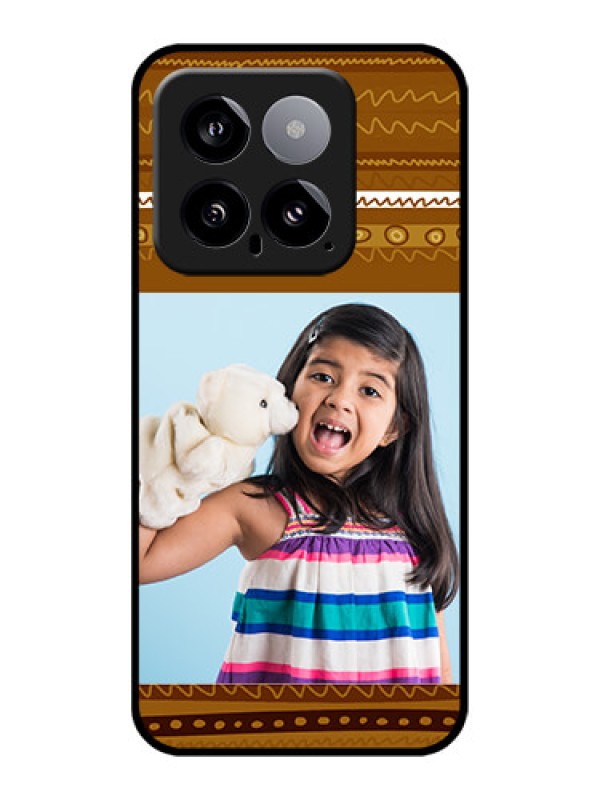 Custom Xiaomi 14 5G Custom Glass Phone Case - Friends Picture Upload Design