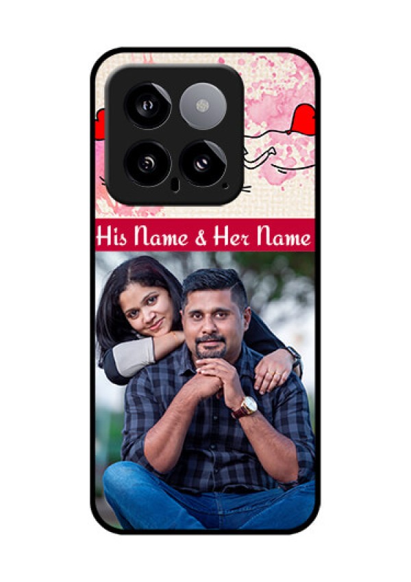 Xiaomi 14 5G Custom Glass Phone Case - You And Me Case Design