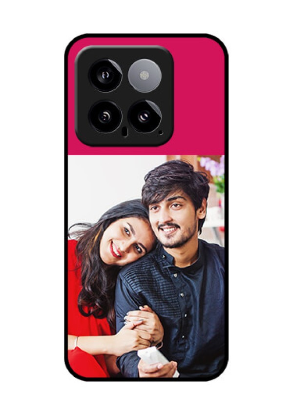 Xiaomi 14 5G Custom Glass Phone Case - Anniversary Cover Design