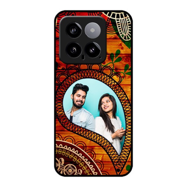Xiaomi 14 5G Custom Glass Phone Case - Abstract Colorful Design
