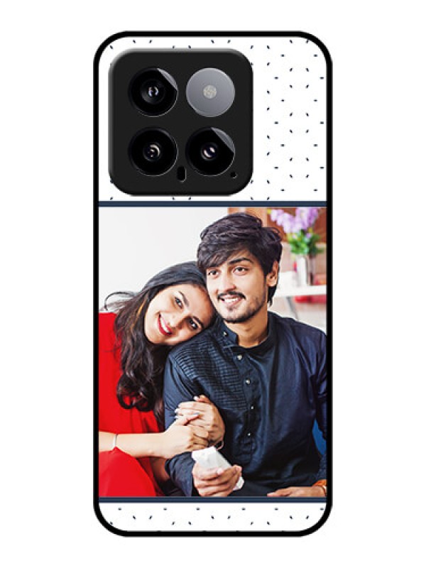 Custom Xiaomi 14 5G Custom Glass Phone Case - Premium Dot Design