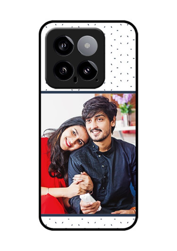 Xiaomi 14 5G Custom Glass Phone Case - Premium Dot Design