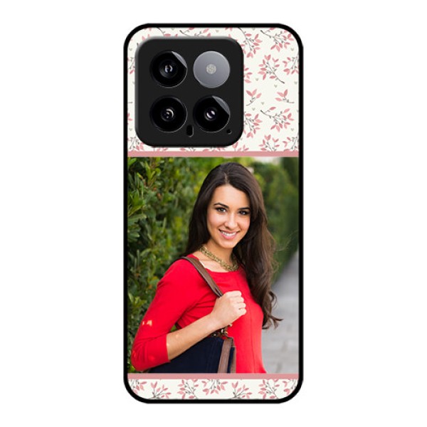 Xiaomi 14 5G Custom Glass Phone Case - Stunning Floral Design Xiaomi 14 5G Custom Glass Phone Case - Stunning Floral Design