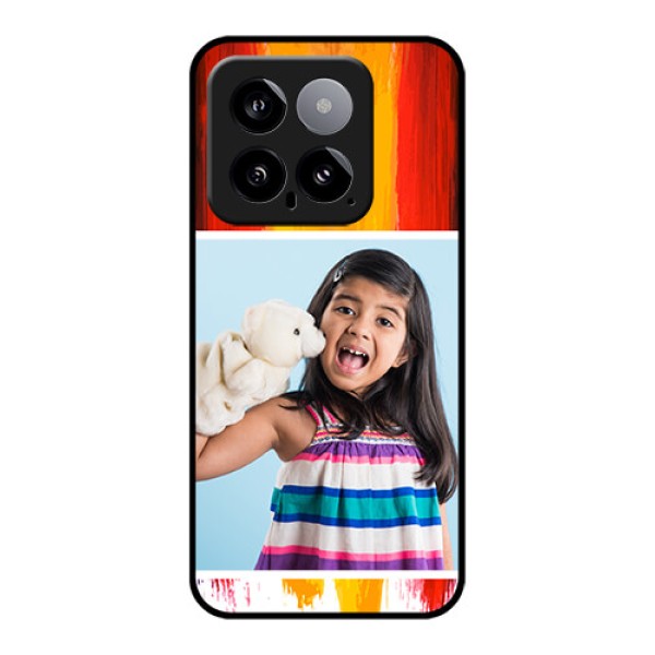 Xiaomi 14 5G Custom Glass Phone Case - Multi Color Design