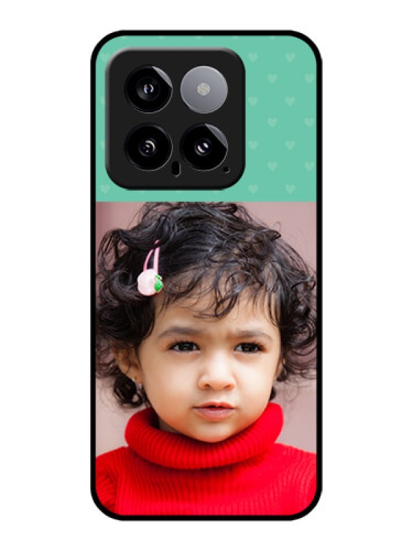 Custom Xiaomi 14 5G Custom Glass Phone Case - Lovers Picture Design