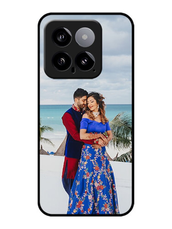 Custom Xiaomi 14 5G Custom Glass Phone Case - Upload Full Picture Design