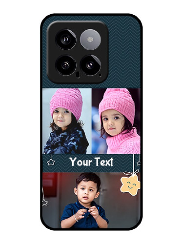 Custom Xiaomi 14 5G Custom Glass Phone Case - Hanging Stars Design