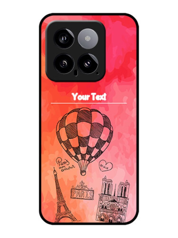 Custom Xiaomi 14 5G Custom Glass Phone Case - Paris Theme Design