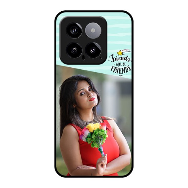 Xiaomi 14 5G Custom Glass Phone Case - Friends Picture Icon Design Xiaomi 14 5G Custom Glass Phone Case - Friends Picture Icon Design