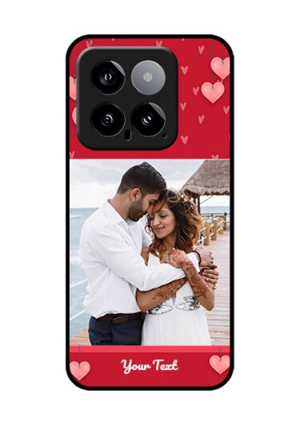 Xiaomi 14 5G Custom Glass Phone Case - Valentines Day Design
