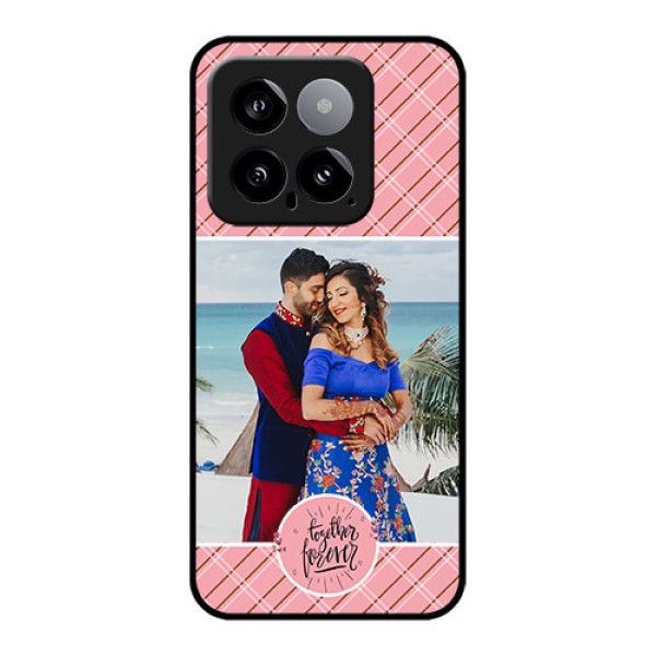 Xiaomi 14 5G Custom Glass Phone Case - Together Forever Design