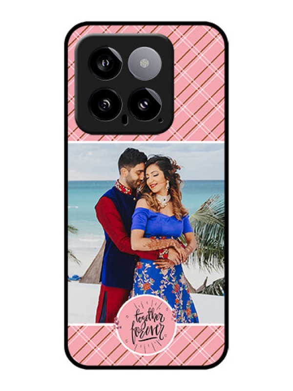 Custom Xiaomi 14 5G Custom Glass Phone Case - Together Forever Design