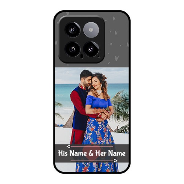 Xiaomi 14 5G Custom Glass Phone Case - Buy Love Design With Photo Online Xiaomi 14 5G Custom Glass Phone Case - Buy Love Design With Photo Online