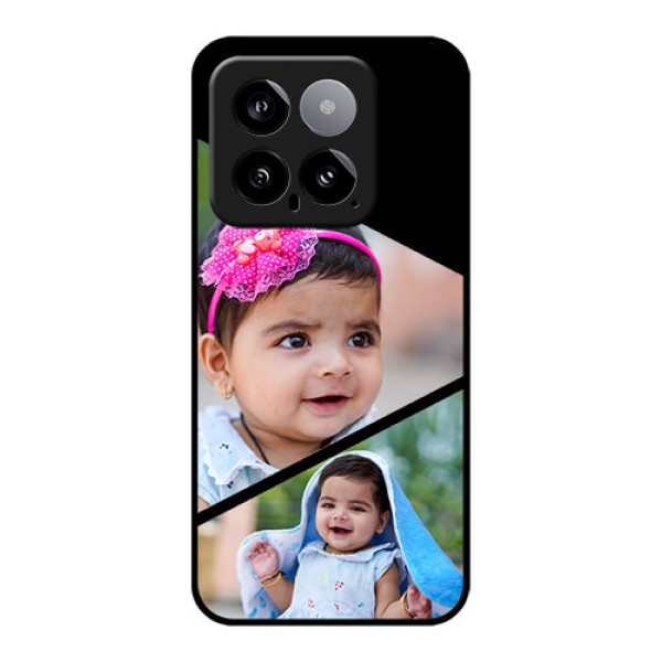 Xiaomi 14 5G Custom Glass Phone Case - Semi Cut Design