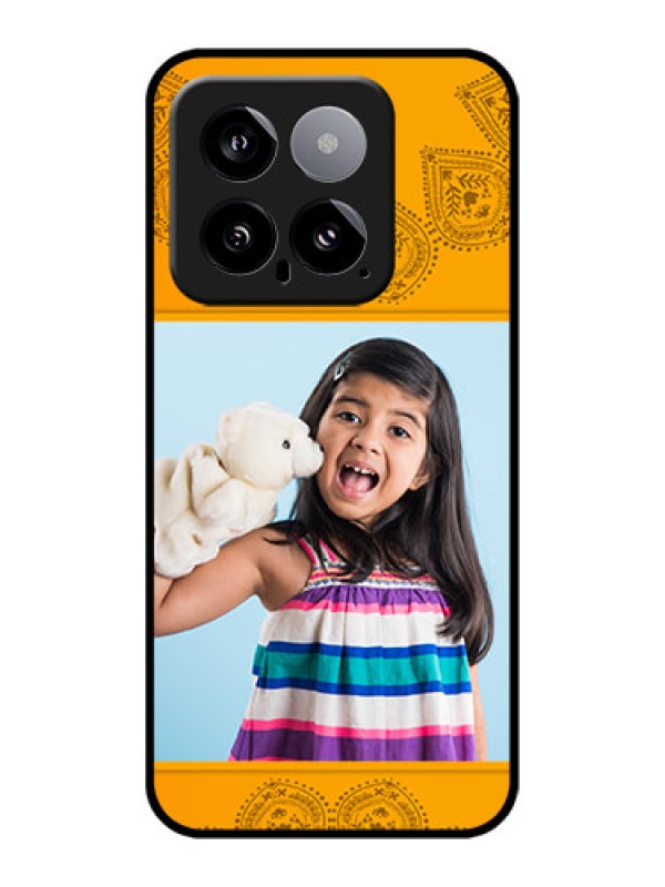 Custom Xiaomi 14 5G Custom Glass Phone Case - Photo Wedding Design