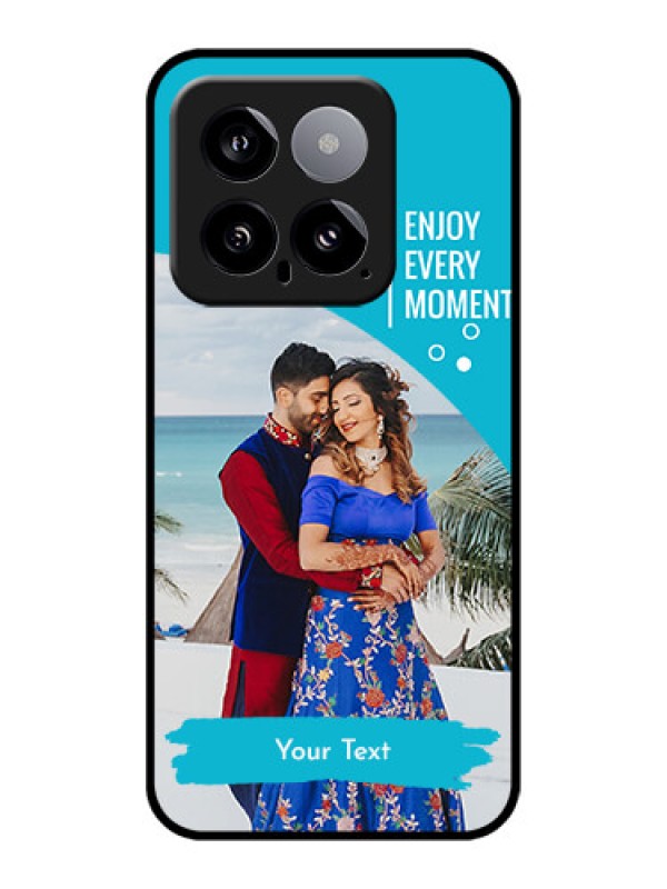 Custom Xiaomi 14 5G Custom Glass Phone Case - Happy Moment Design