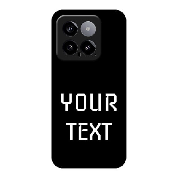 Xiaomi 14 5G Custom Glass Phone Case - Your Name Design Xiaomi 14 5G Custom Glass Phone Case - Your Name Design