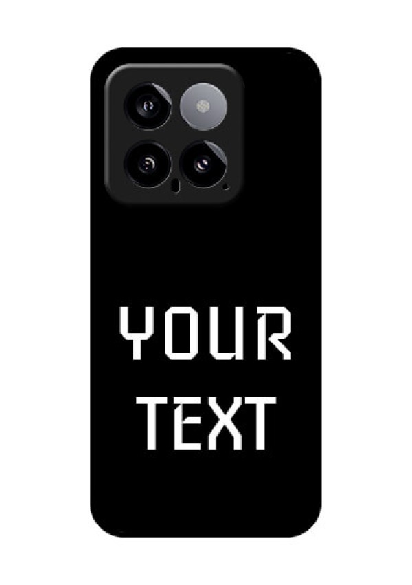 Xiaomi 14 5G Custom Glass Phone Case - Your Name Design