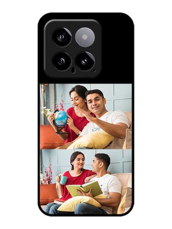 Custom Xiaomi 14 5G Custom Glass Phone Case - 2 Images Design