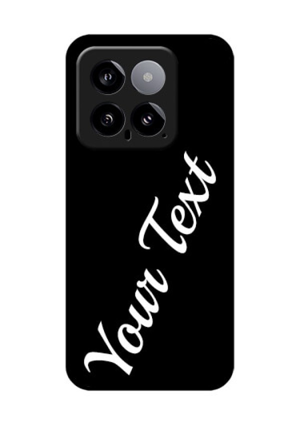 Xiaomi 14 5G Custom Glass Phone Case - With Your Name Design