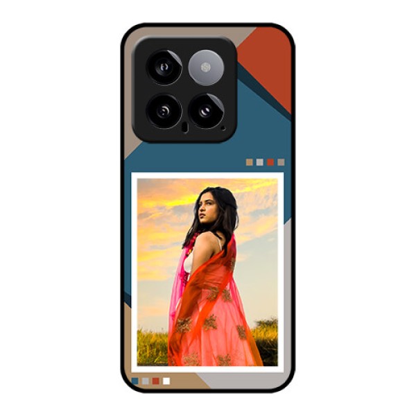 Xiaomi 14 5G Custom Glass Phone Case - Retro Color Pallet Design Xiaomi 14 5G Custom Glass Phone Case - Retro Color Pallet Design