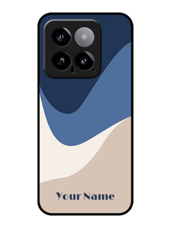 Custom Xiaomi 14 5G Custom Glass Phone Case - Abstract Drip Art Design