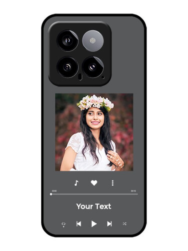 Custom Xiaomi 14 5G Custom Glass Phone Case - Play The Music Design